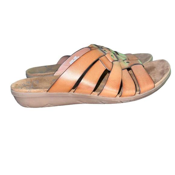 BareTraps Jaydin faux leather sandals women’s size 10 - Picture 1 of 7